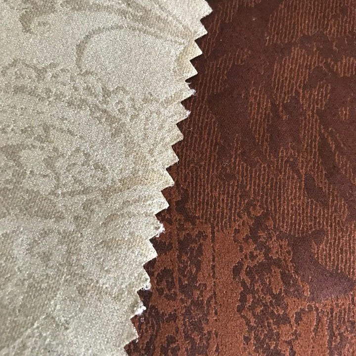 Polyester Suede Uoholstery Fabric