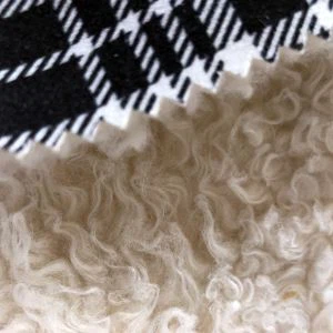 Byw Suede Argraffedig Apparel â Ffabrig Wau Faux