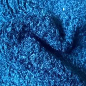 Ffabrig ffwr ffug polywrethan tedi