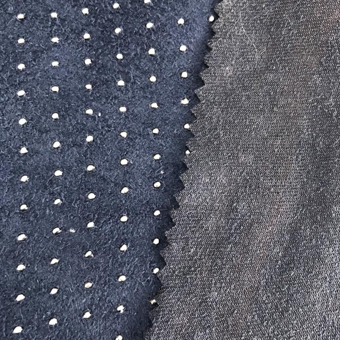 Warp Suede With Polka