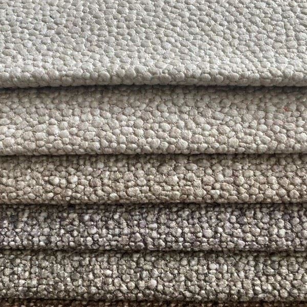 Velour Fabric With Linen Style